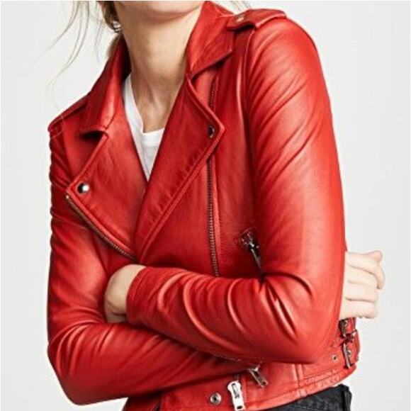 IRO Jackets & Blazers - IRO Ashville Lambskin Leather Jacket $1200 size 0